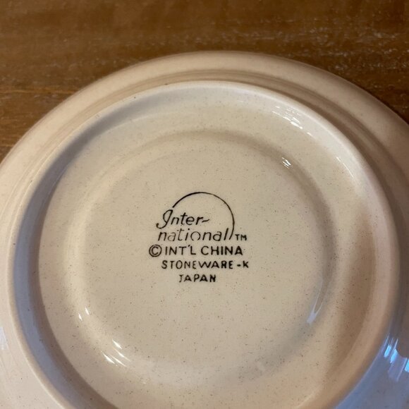 Vintage International Stoneware Japan coffee cup and plate - Picture 7 of 7